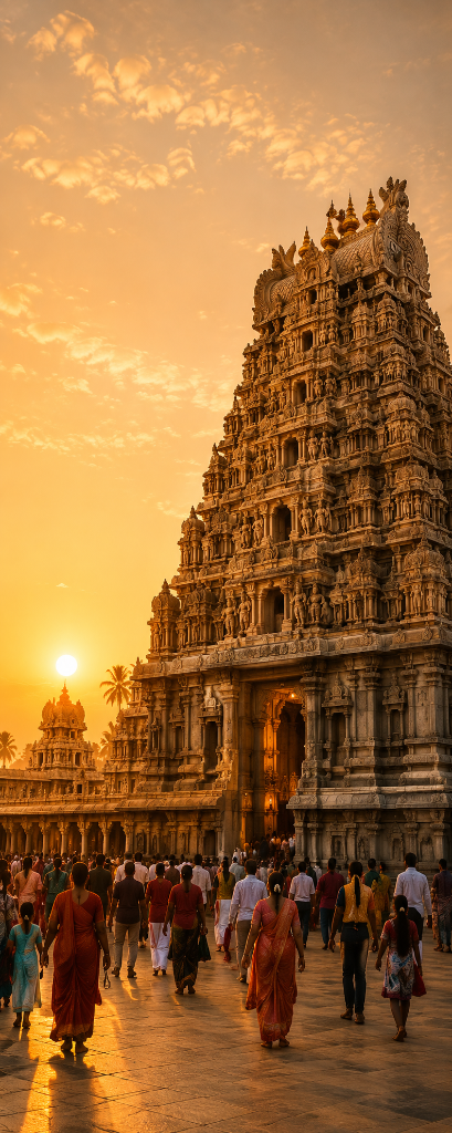 Temple darshan